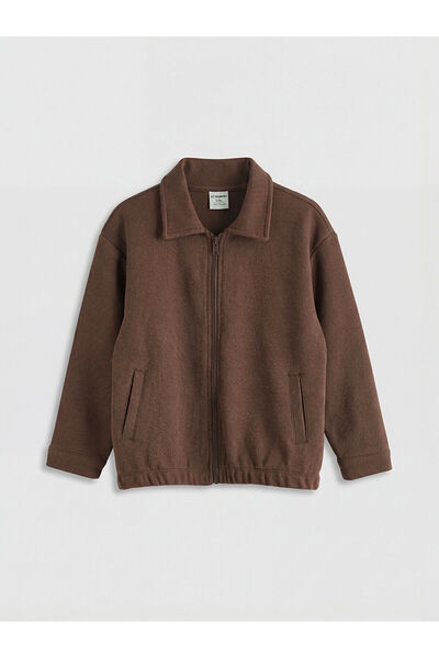 LC Waikiki Πουκάμισο Peak New Season με γιακά και μπουφάν για αγόρια