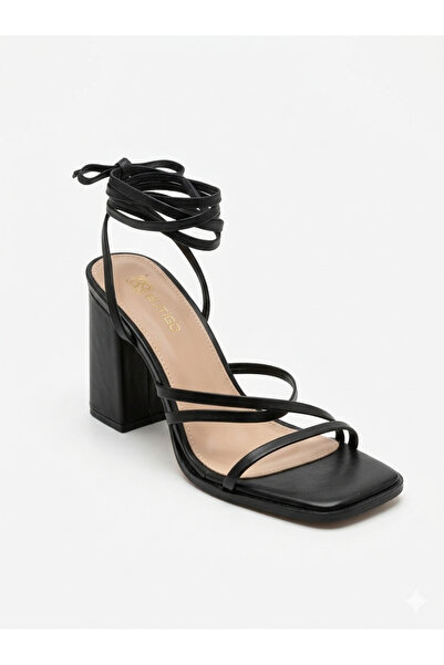 Butigo Int1223Y063 3Fx Women's Black Heeled Shoes