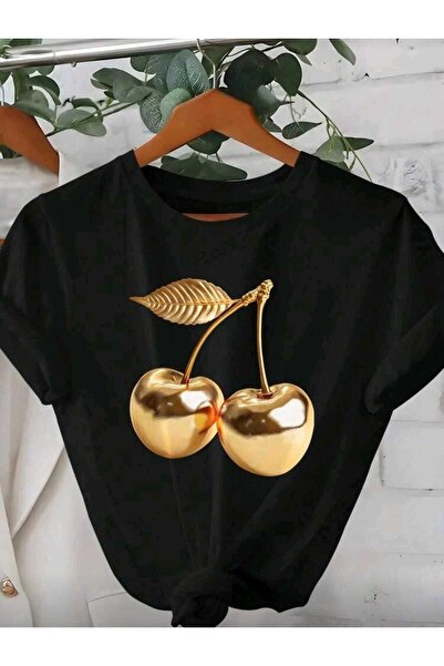 DİVİN New Season Printed Fabric Oversized T-Shirt