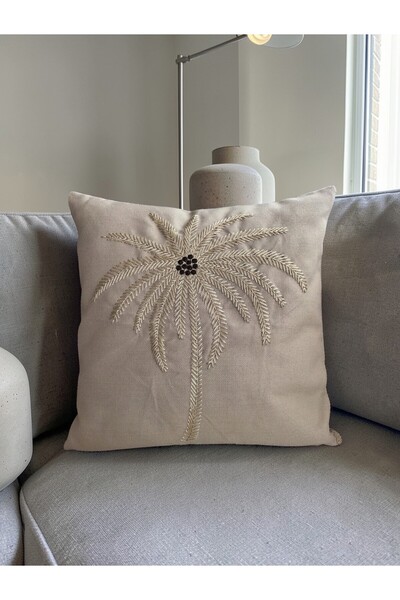 nunuteks evinizi renklendirin Embroidery Processing Hurma Ağacı D Patterned K...