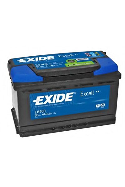 EXIDE Excell Car Battery 80Ah 12V EB800