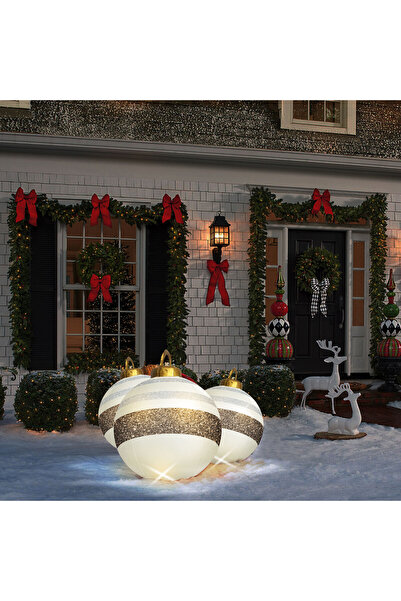 FAMİLY Sferă de Crăciun LED RGB gonflabilă - 60 cm