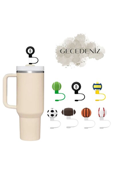 GECEDENİZ Pipette Stopper Thermos Compatible Three-Dimensional Billiard Ball