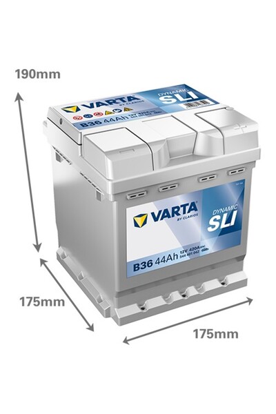 Varta Baterie auto B36 Dynamic SLI 44Ah 12V 544401042K262