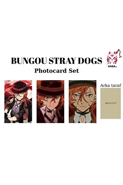Hara Company Bungou Stray Dogs Animesi Chuya Nakahara Anime Photocard Seti / ...