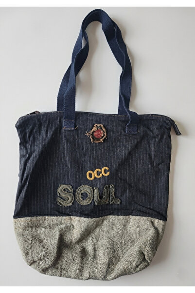 Old Cotton Denim / Kot Kumaş Bohem Omuz Çantası – Angelica