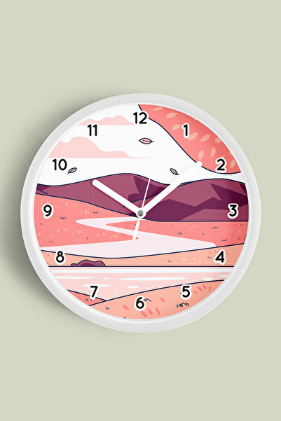 JHAAR Abstract - Boem - Natură - Ceas de perete modern cu vedere la mare - 30...