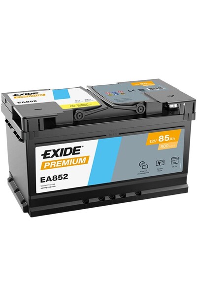 EXIDE Baterie auto premium 85Ah 12V EA852