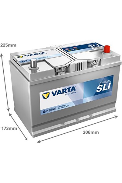 Varta Baterie auto G7 Dynamic SLI 95Ah 12V 595404083K262