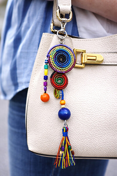 She Sells Bonbon Series Bag Charm – Special Design Colorful Beaded Bag Ornament