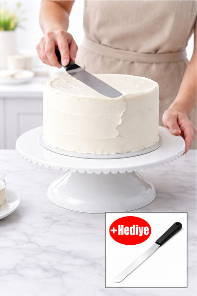 Neskuk Cake Rotating Stand Cake Decorating and Cream Spreading Stand Rotating...