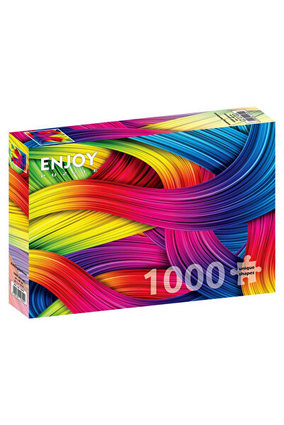 Enjoy Puzzle Παζλ 1000 κομμάτια Απολαύστε το πλέξιμο των ουράνιων τόξων