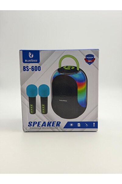 blueseed BS-600 WIRELESS SPEAKER & KARAOKE MICROPHONE-12W