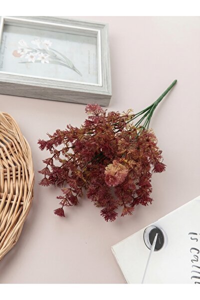Çınar çiçekçilik Artificial Flower Bunch Plastic Greenery Plant 7 Branches 35...