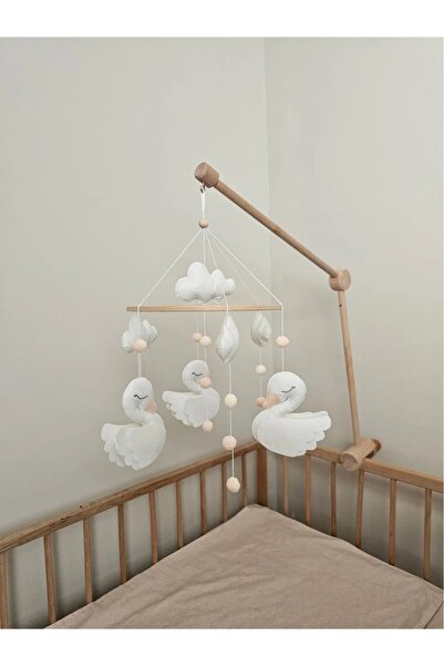 TREND METFİQ DECORATİON Eğitici Beşik Oyuncağı ve Uyku Arkadaşı Özel Tasarım ...