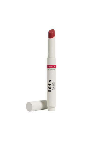 loça احمر ومرطب الشفاه من لوكا- 02 تشيري اون
