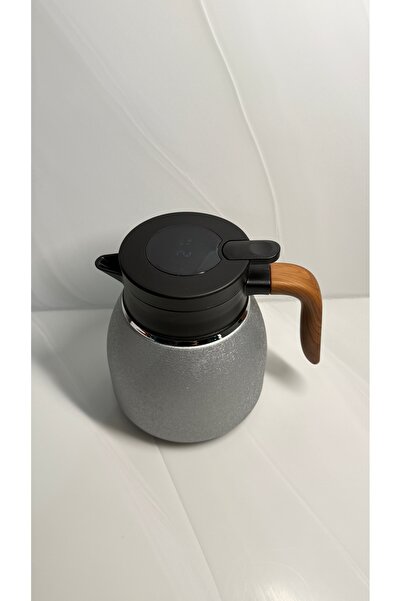 ALMASA Smart thermos with temperature sensor, 355ml, gray