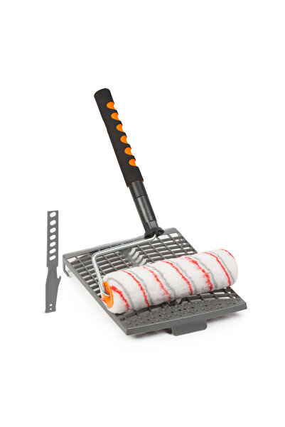 Handy Paint roller set with telescopic handle - 4 pieces