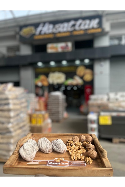 HASATTAN KURUYEMİŞ TRABZON HURMA KURUSU EXTRA JUMBO DOLGUN (CENNET ELMASI KUR...