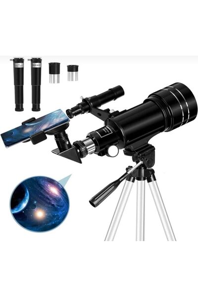 ozbience Yüksek Yakınlaştırmalı Profesyonel Astronomik Teleskop ile Gökyüzü K...