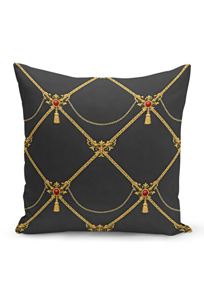 Bertille Home Husă de pernă cu imprimare digitală cu două fețe din seria Clas...