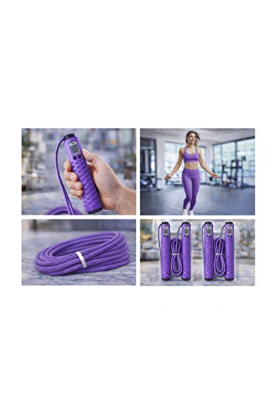 Erzi MSE-9W Sayaçlı Atlama İpi Kardiyo ve Fitness Egzersiz İpi