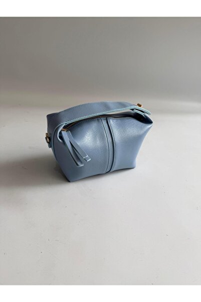 Mia Collection Дамска чанта за рамо и ръка Модел Адриана, едноцветна синя