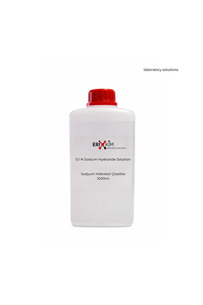 labbakkal Sodyum Hidroksit Çözeltisi 0.1N (NaOH) 1 Lt – Sodium Hydroxide Solu...