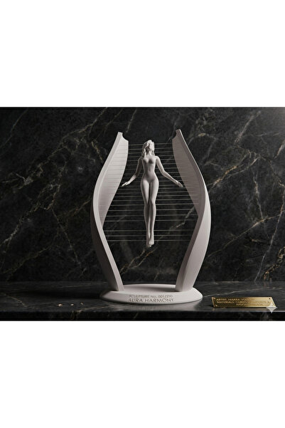 Katman Dekor3D Modern Sanatsal Kadın Figürü Dekor