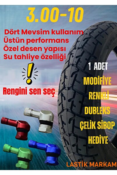 Billas 3.00-10 4PR BL054 TL I 4 MEVSİM I YENİ VE YERLİ ÜRETİM I HEDİYELİ