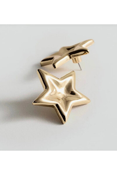 shop أقراط ستار جولد ستار من الفولاذ المقاوم للصدأ