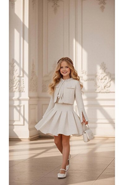 Bisahane Κοριτσίστικο φόρεμα με τσάντα και αγκράφα, δώρο