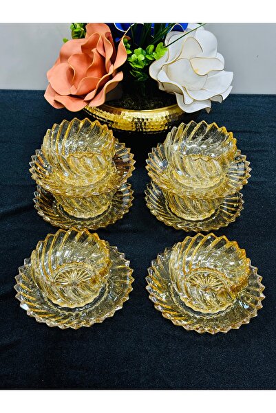 EVRA 12 Parça Bal Renk Çerezlik Sunumluk