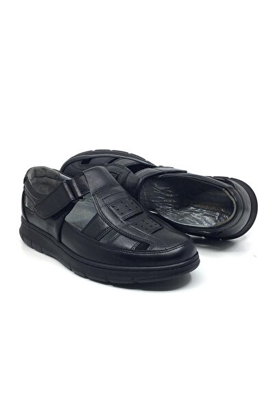 Taşpınar Ayakkabı 9774 100% Genuine Leather Orthopedic Men's Summer Comfortab...