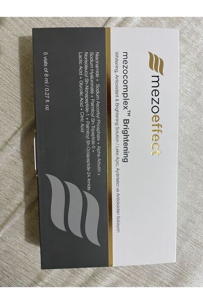 Mezoeffect Mezocomplex Brightening 1 Adet 8 Ml Leke Açıcı, Aydınlatıcı ve Ant...