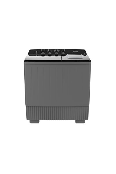 General Supreme Washing Machine Semi Automatic Twin Tub 18 KG Black/Grey