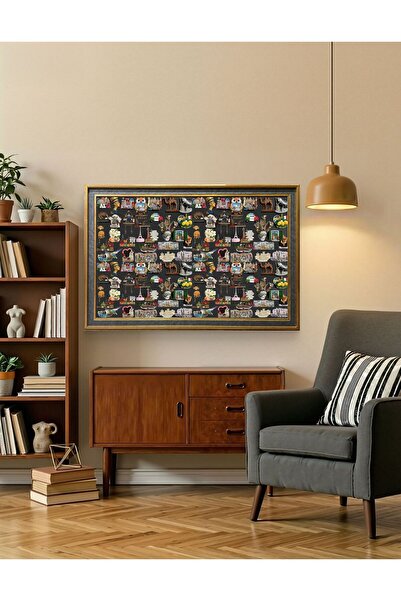 YILDIZ TABLO MAGNET PANO 60X90