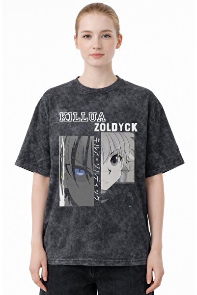 SEVBANO Design Killua Zoldyck Hunter X Hunter Anime Printed Unisex Oversized ...