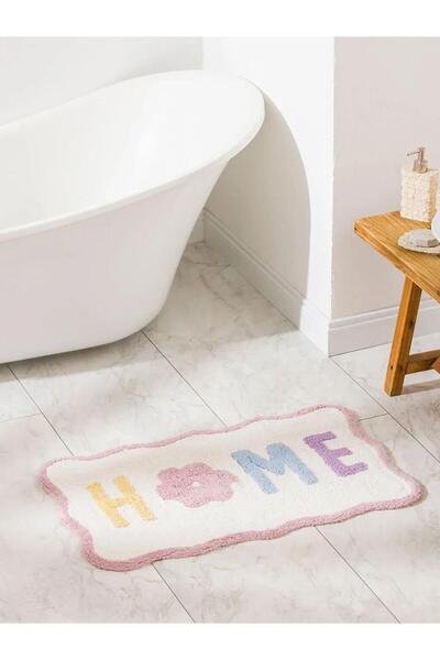 LC Waikiki Karışık Home Printed Plush Bath Mat 50X80 cm (S6)