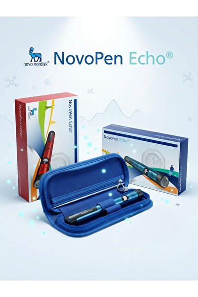 NO18 Novo Nordisk Pediatric Insulin Pen Semi-Scale 0.5 Unit NovoPen Echo Bloo...