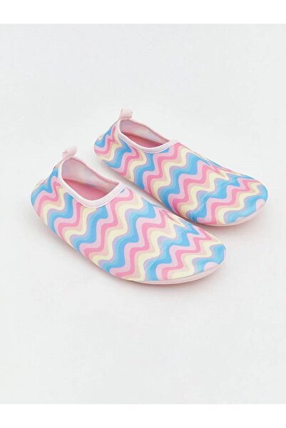 LC Waikiki Pantofi de mare ondulați mixti pentru fete cu model (S6)