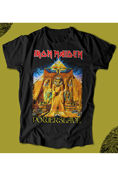 BUTSHIRT تي شيرت 'Iron Maiden - Powerslave' للجنسين