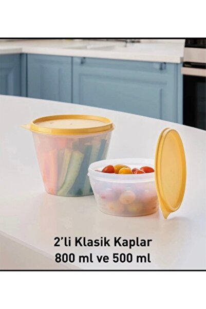 Tupperware Klasik saklama 500 ml ve 800 ml
