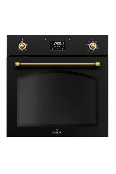Vestel Multifonksiyonel 9 Akıllı Retro/Rustik Dijital Ankastre Fırın