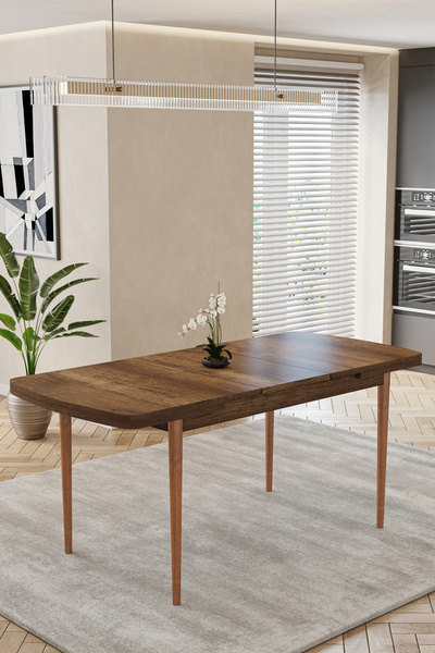 Kaktüs Avm 80x170 Sunta Açılır Mutfak Masası - Ceviz