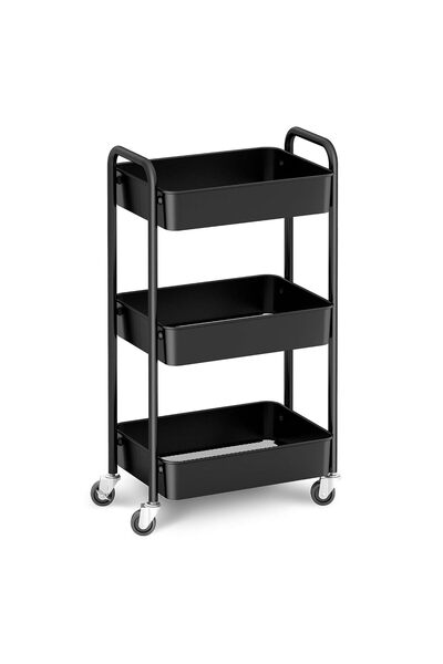 Generic 3-Tier Rotating Metal Storage Organizer