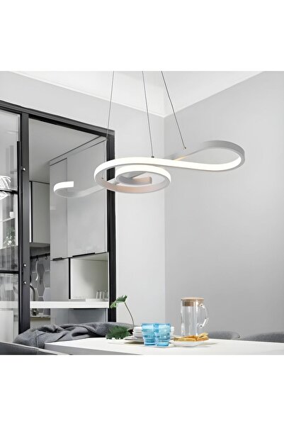 Allians Modern Sarkıt Led Avize, Beyaz Işık, Salon ve Mutfak İçin, Şık Tasarım