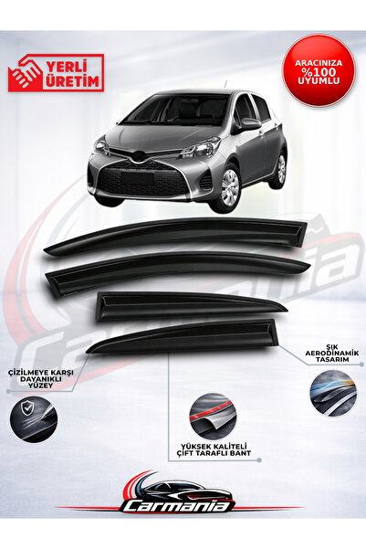 Toyota Yaris 2012 - 2019 Cam Rüzgarlığı 4'lü Set