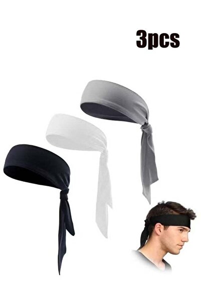 GENERAL YJ 3 Pcs Sports Headbands for Men and Women anti-Sweat Bands Running ...