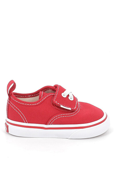 Vans Kırmızı Unisex Bebek Yürüyüş Ayakkabısı VN000EENCJG1-Authentic Elastic V
